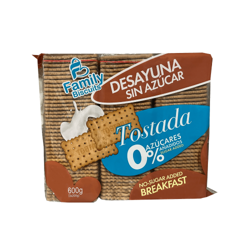 Tostada 0% Desayuna Sin Azúcar