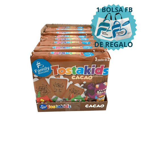 Caja Tostakids Cacao