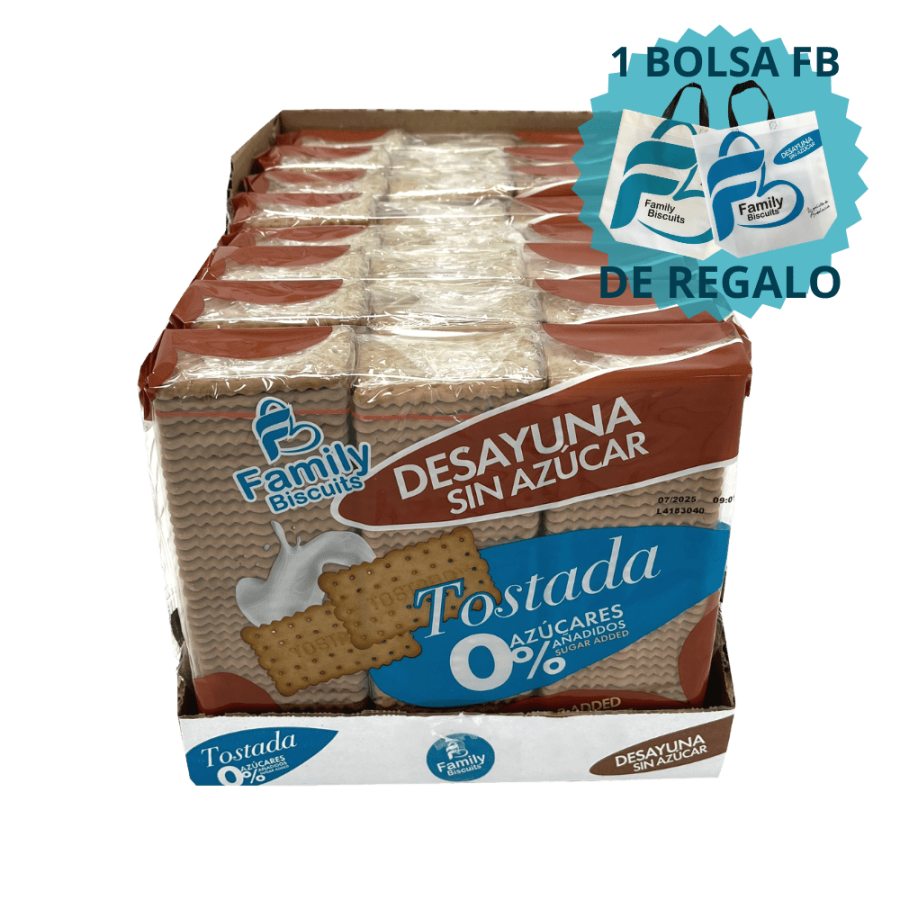 Caja Tostada 0% Desayuna Sin Azúcar