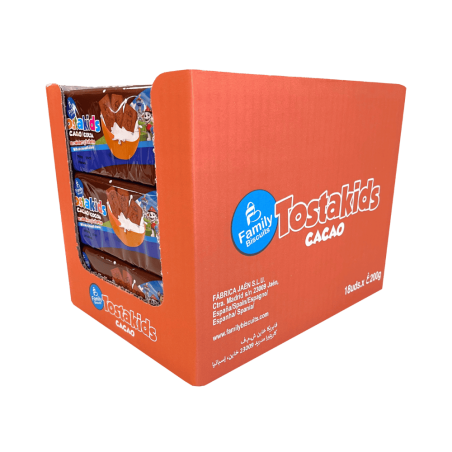 Caja Tostakids Cacao Patrulla Canina 200g