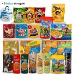 Pack de galletas y snacks "Momentos Family"