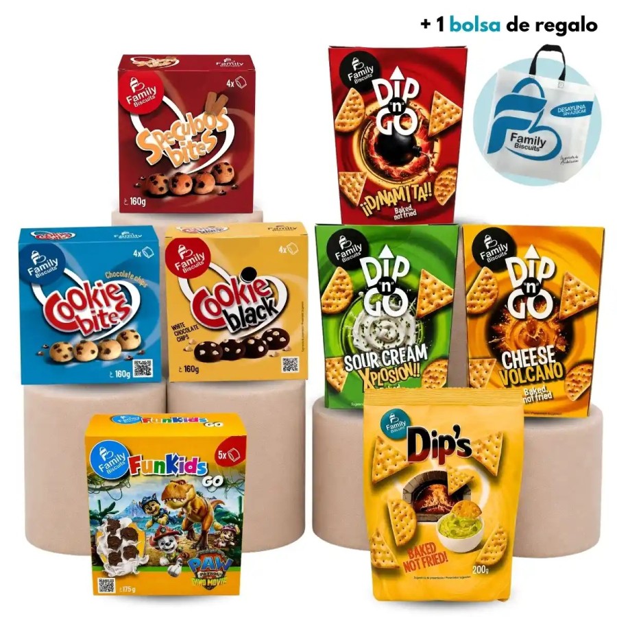 Pack de Snacks Dulces y Salados