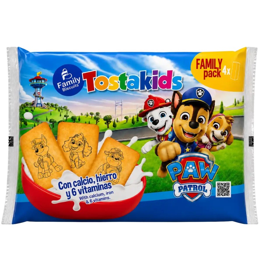 Tostakids Patrulla Canina "Family Pack"